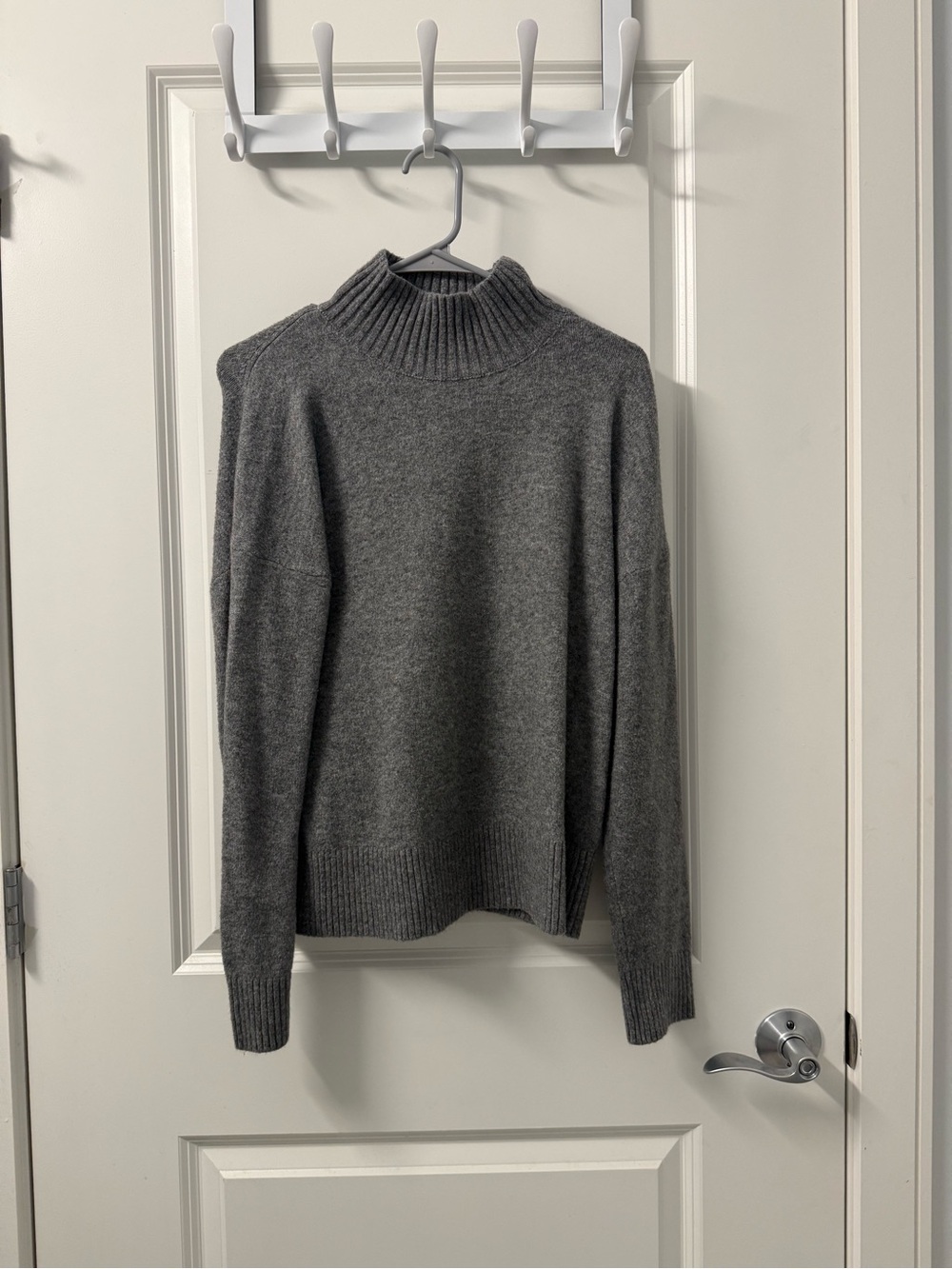 LOFT Women’s Charcoal Turtleneck Sweater